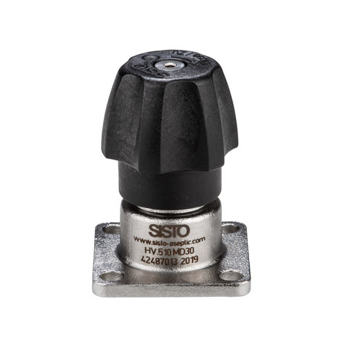 Manual valve actuator MD30 SISTO Armaturen S.A. rotary / membrane