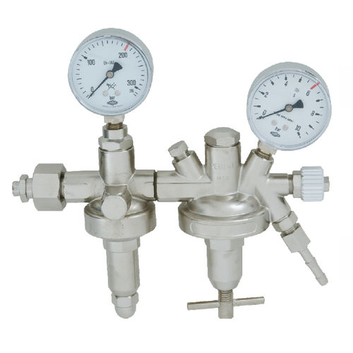 Propane pressure regulator - KD 76 - Hornung GmbH - for compressed air / heated gas / for sour gas
