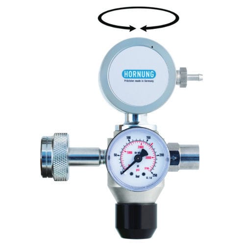 Gas pressure regulator - ODR 2 - Hornung GmbH - diaphragm / two-stage / analog