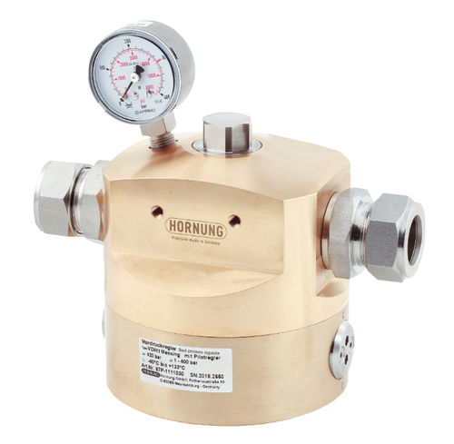 Gas pressure regulator - VD series - Hornung GmbH - dome-loaded / single-stage / analog