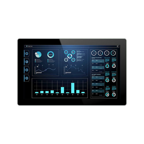Resistive touch screen panel PC - DPC-7185 - Darveen Co., Ltd. - LCD / PCAP capacitive touch screen / 18.5"