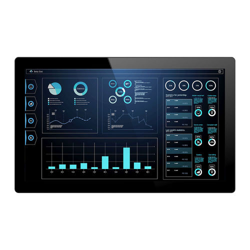 LCD panel PC - DPC-9210 - Darveen Co., Ltd. - PCAP capacitive touch screen / 5-wire resistive touch screen / 21.5"
