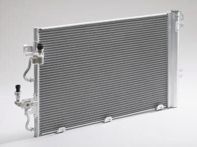 Air conditioning system condenser - Delphi technologies - hermetic / aluminized / for automobiles