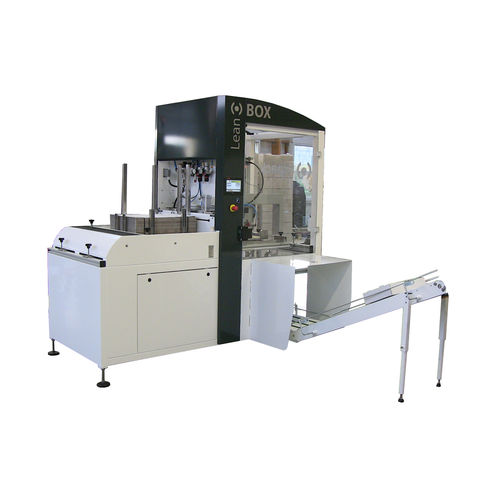 Automatic case erector - Leanbox - MG Tech - semi-automatic