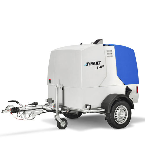 Cold water high-pressure cleaner - 350th HELI + ATC - DYNAJET GmbH - hot water / diesel engine / mobile