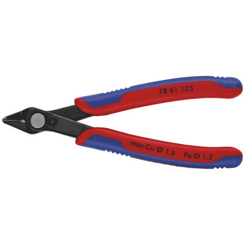 Cutting pliers - 78 61 125 - KNIPEX - for wire / for cables / for electronics