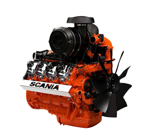 Diesel engine - OC16 071A - SCANIA Industrial & Marine Engines - natural gas / 8-cylinder / turbocharged