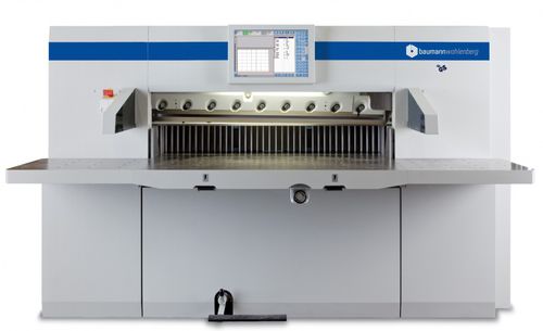 Programmable paper cutter - WB 115 - Baumann Wohlenberg - automatic