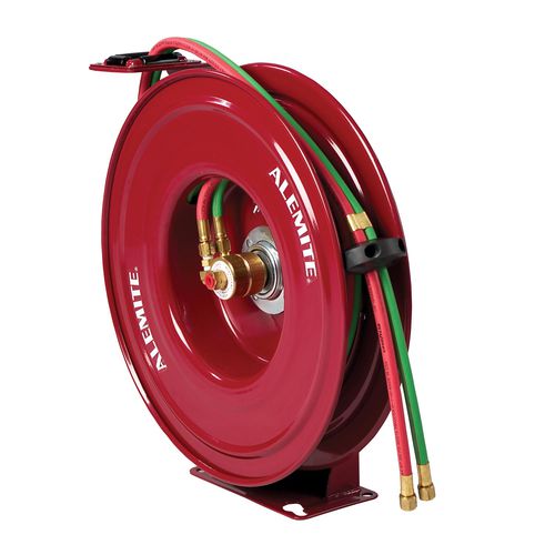 Hose reel - 8071, 7338 series - Alemite - welding / fixed / metal
