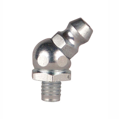 Threaded fitting - B1 series - Alemite - angle / zinc