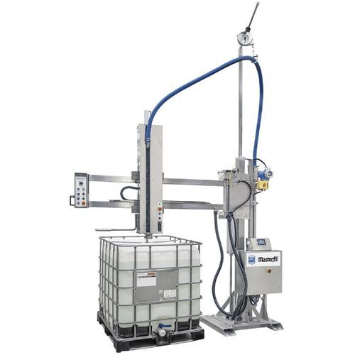 Semi-automatic filling machine - Adelphi - drum / container / IBC