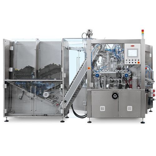 Fully-automatic filling machine - TGM T240 - Adelphi - for tubes / liquids / for pasty products