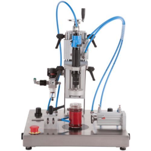 Screw screw capping machine - Adelphi - pneumatic / semi-automatic / portable