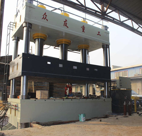 Hydraulic press - TengZhou Zhongyou Heavy Industry Machinery Equipment Co.,Ltd - forming / 4-column / membrane