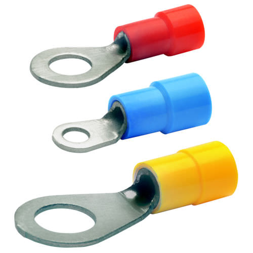 Ring solderless terminal - 6192 - 65012 - Klauke - tubular / insulated / copper
