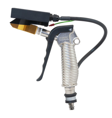 Cleaning ionizing air gun - AG-03 - Elettromeccanica Bonato sas - flat nozzle / ergonomic / nozzle