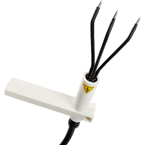 Stainless steel electrostatic charging electrode - EFE-3 - Elettromeccanica Bonato sas - steel