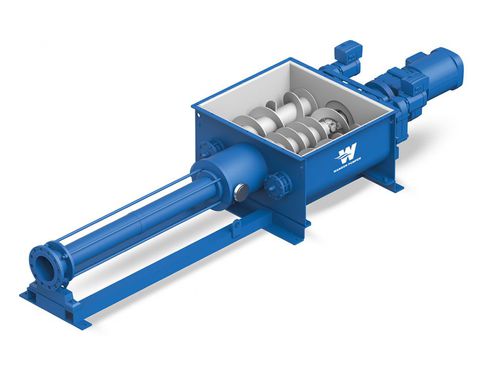 Progressive cavity pump - KL-R Triplex - WANGEN PUMPS - slurry / with electric motor / self-priming