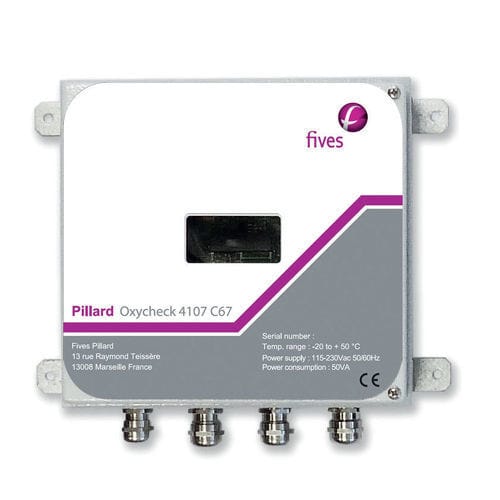Oxygen analyzer - Oxycheck™ - FIVES PILLARD - flue gas / signal / monitoring