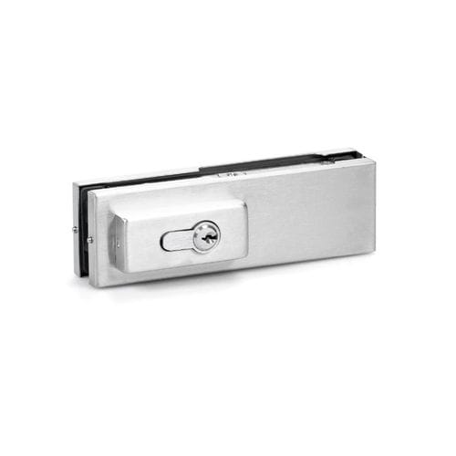 Key lock - PL 50 RD - Geze GmbH - for swing doors / glass door / stainless steel