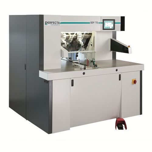Programmable paper cutter - SDY TS - perfecta - digital display / medium-sized / automatic