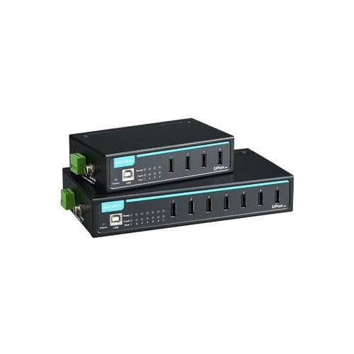 USB hub - UPort 404, UPort 407  - Moxa Europe