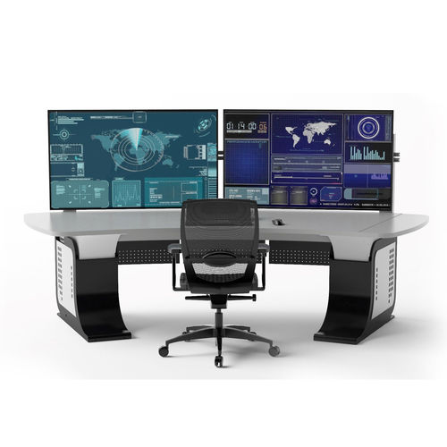 Control room workstation - Karma2 series - Bosco srl - ergonomic / modular