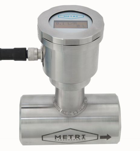 Turbine flow monitor - IC-FMS - Metri Measurements - volume / for water / for oil
