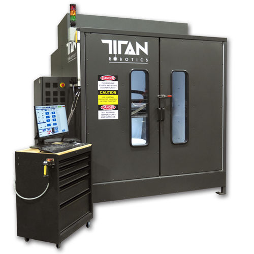 3-axis CNC milling and additive manufacturing machine - Atlas-HS  - Titan Robotics - vertical / gantry type / cutting