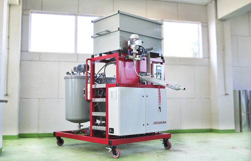 Resin mixing and metering unit - Combi Base - OSV - for solids / with gear pump / for the plastics industry