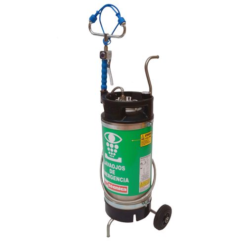 Portable eyewash station - 6070EVO-C - EPITECNICA EUROPA, S.L. - with tank / stand-alone / for hazardous environments