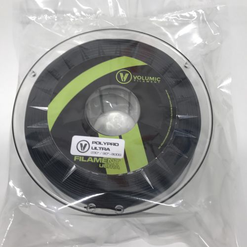 3D printer PP filament - SPEC976  - Volumic - black / flexible / transparent