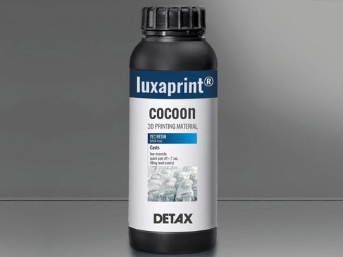 Mold manufacturing 3D printing resin - luxaprint® cocoon - DETAX - for hearing aids