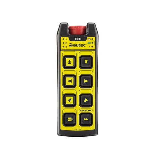 Radio control - A8/A8B - Autec Safety Radio Remote Control - with buttons / with configurable buttons / for vehicles