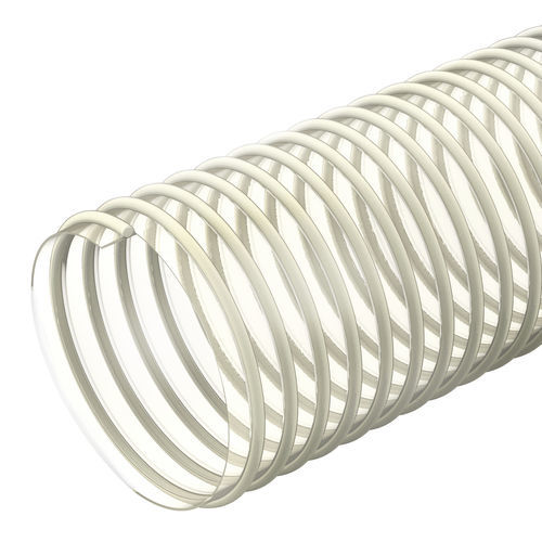 Flame-retardant hose - EOLO PU AF - IPL SPA - for bulk materials / for abrasive products / for powders