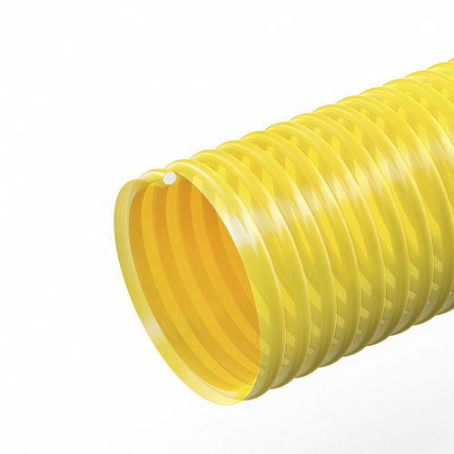 Food-grade hose - SATURNO YELLOW - IPL SPA - for chemical products / PVC / suction