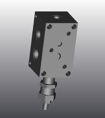 2-channel hydraulic block - EC3H3Z - EUROFLUID HYDRAULIC SRL - cast iron / Cetop 3