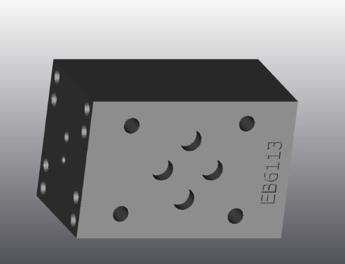 4-way hydraulic block - EB6113 - EUROFLUID HYDRAULIC SRL - cast iron / Cetop 3