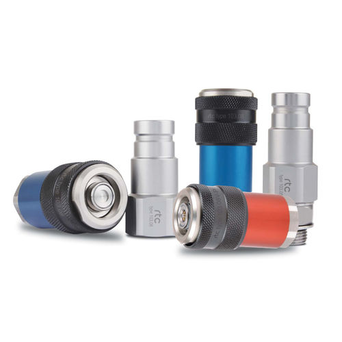 Hydraulic fitting - 103 series - RTC Couplings GmbH - quick / stainless steel