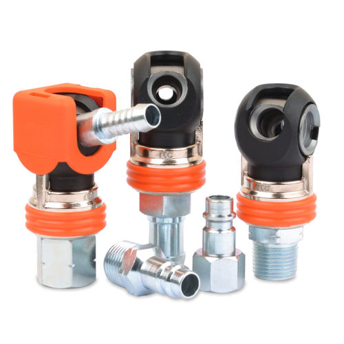 Pneumatic fitting - 463-C series - RTC Couplings GmbH - quick / nitrile / steel