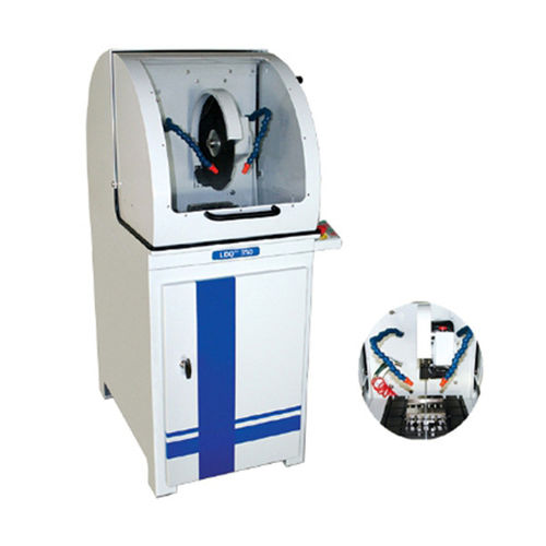 Rotary blade cutting machine - LDQ-350 - Jinan Hensgrand Instrument Co.,Ltd - for metal / sample / three-phase