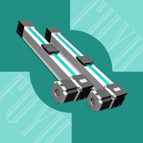 Slide linear guide - FBL80E1000 - FUYU Technology - with belt transmission / high moving speeds