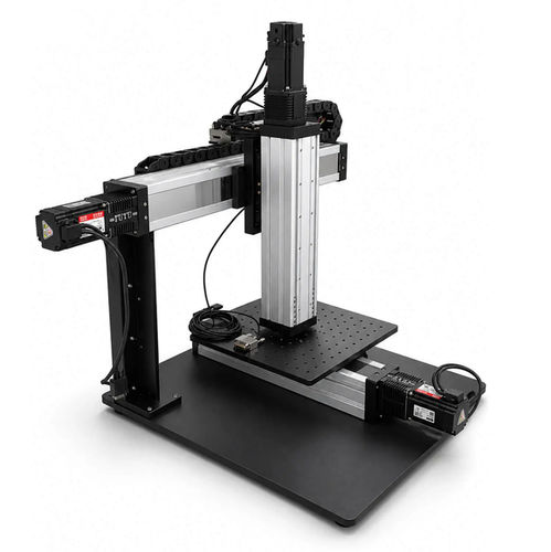 XYZ positioning stage - FSL80IS-LT - FUYU Technology - motorized / electric / multi-axis