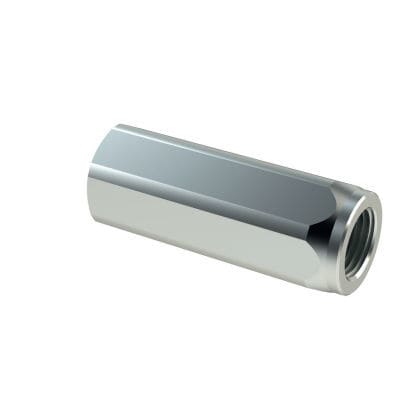 Poppet check valve - VUR-H series - Oleoweb Srl - female / steel / nickel