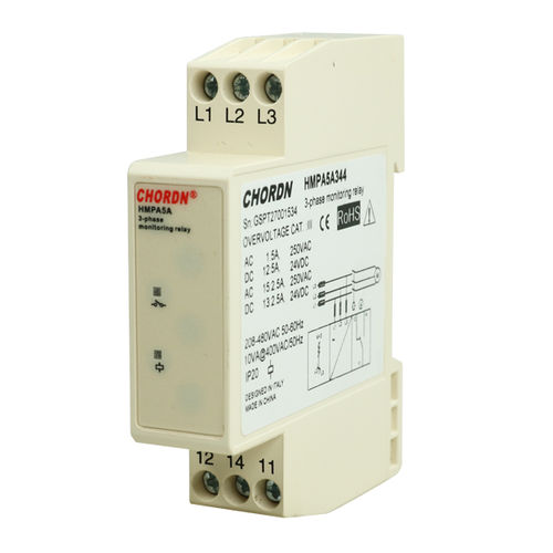 Phase sequence monitoring relay HMPA5A series Chordn phase loss