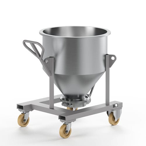 Stainless steel tank - ZC - MIXACO Maschinenbau - mobile / mixing