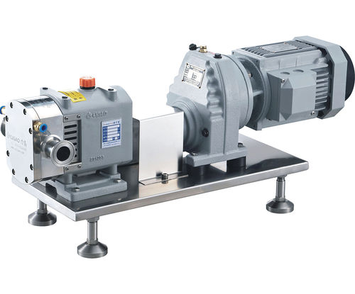 Rotary lobe pump - RP series - Ligao Pump Technology Co., Ltd. - for hot water / for food products / with electric motor