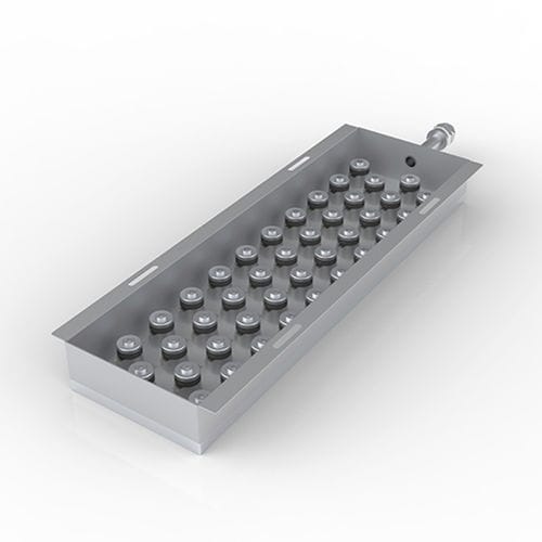 Convex array ultrasonic transducer - CN40-1800 - Yuhuan Clangsonic Ultrasonic Co.,Ltd - piezoelectric / immersible / for tank cleaning