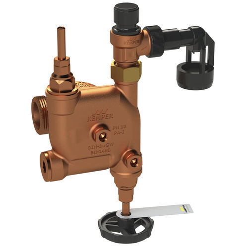 Water pressure relief valve 714 0G series Kemper Olpe GmbH DIN