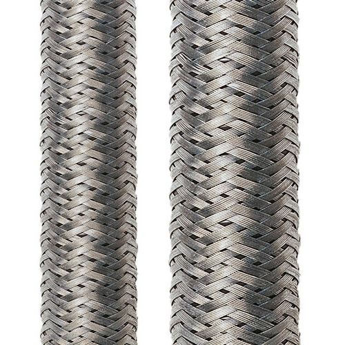 Braided conduit - SPR-CU-AS - flexa - for cables / for electrical cables / galvanised steel
